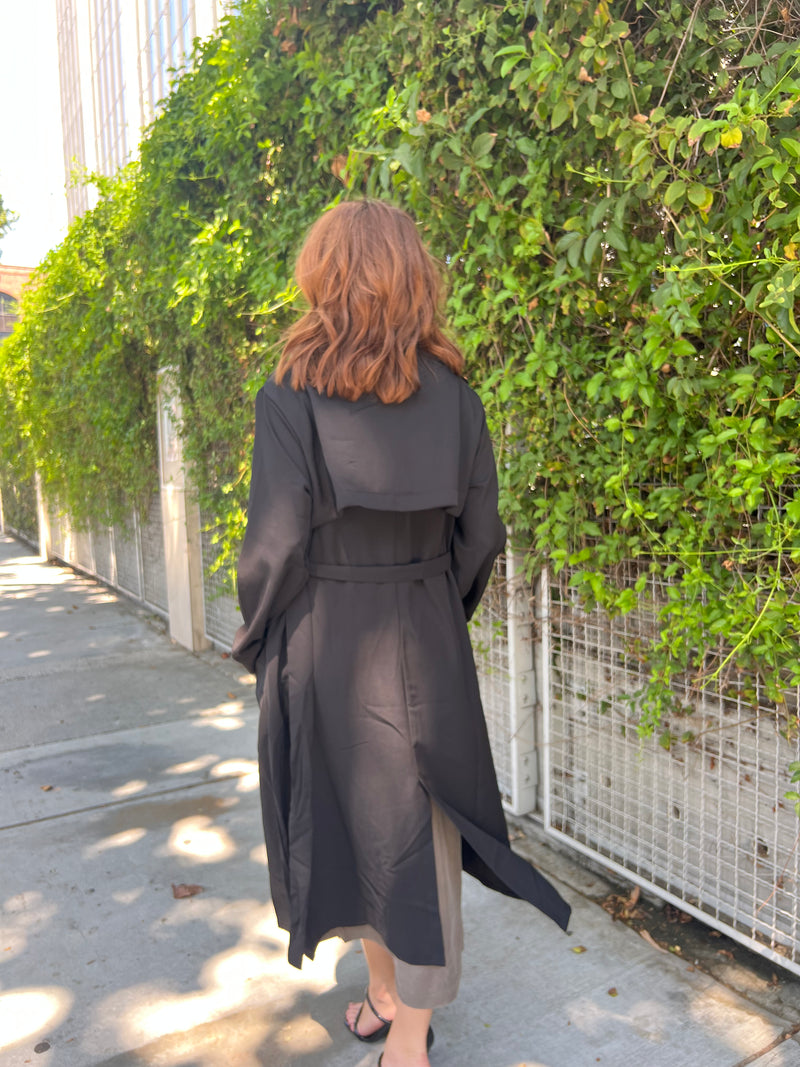 Keep It Simple Black Trench
