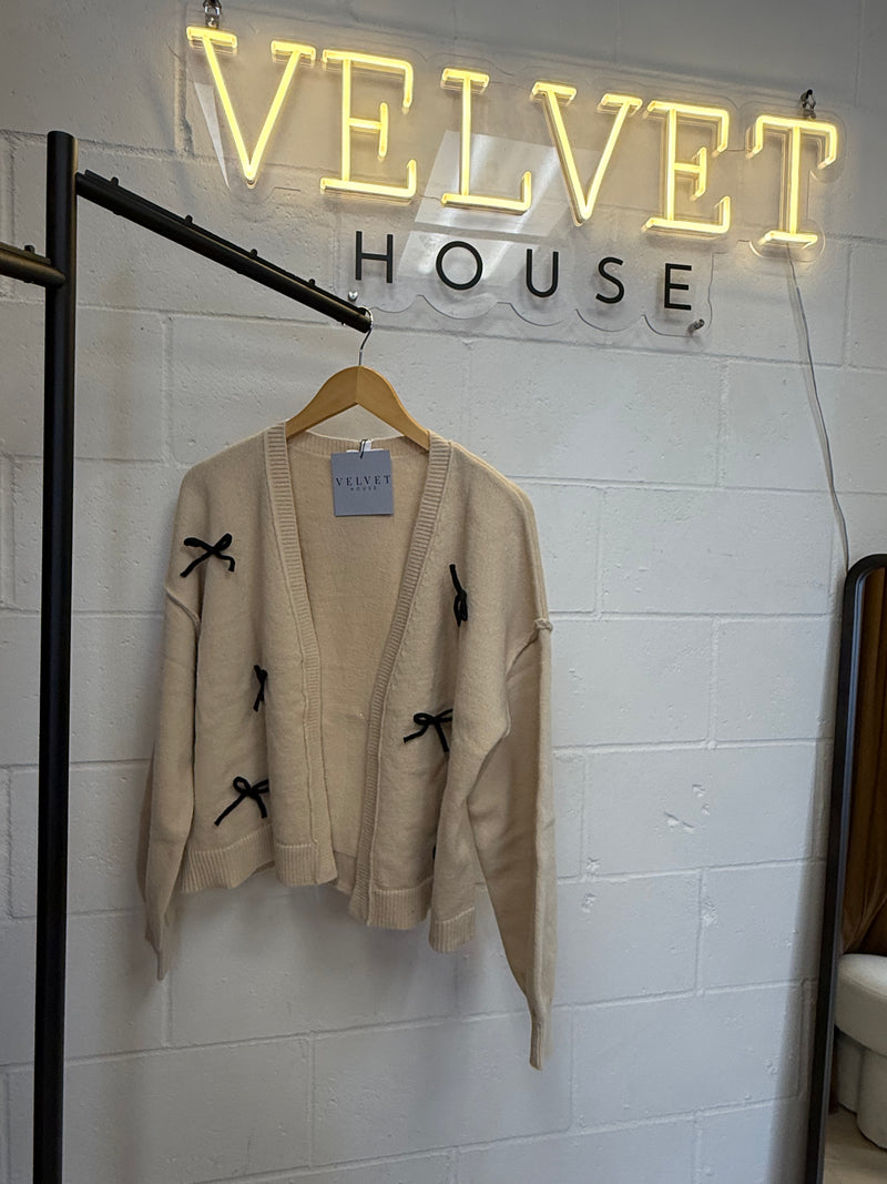 Take a Bow Cardigan Sweater