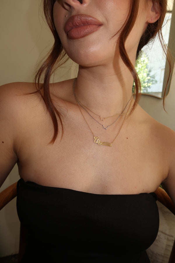 Constellation Pendant Necklace - Gold