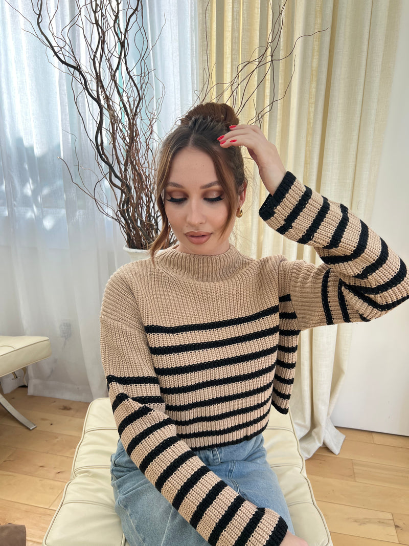 Other Topics Striped Sweater