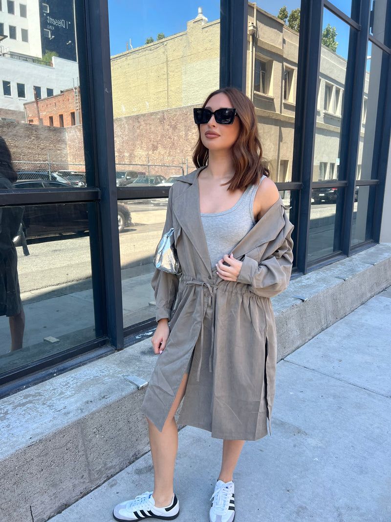 On The Go Trench Duster
