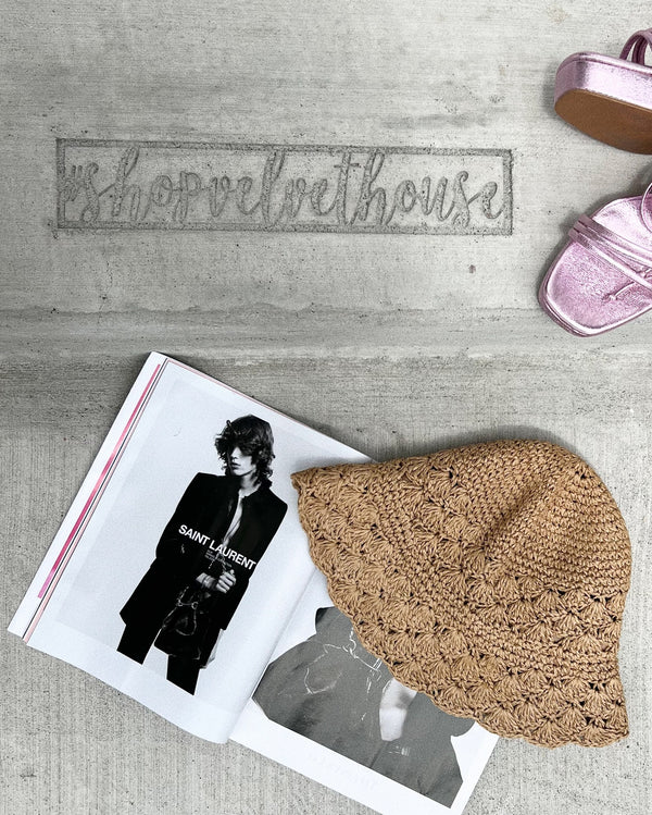 VH Pop Up Crochet Bucket Hat