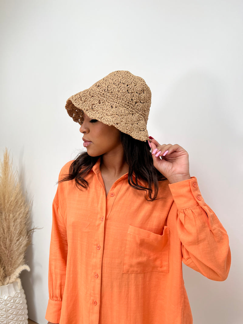 VH Pop Up Crochet Bucket Hat